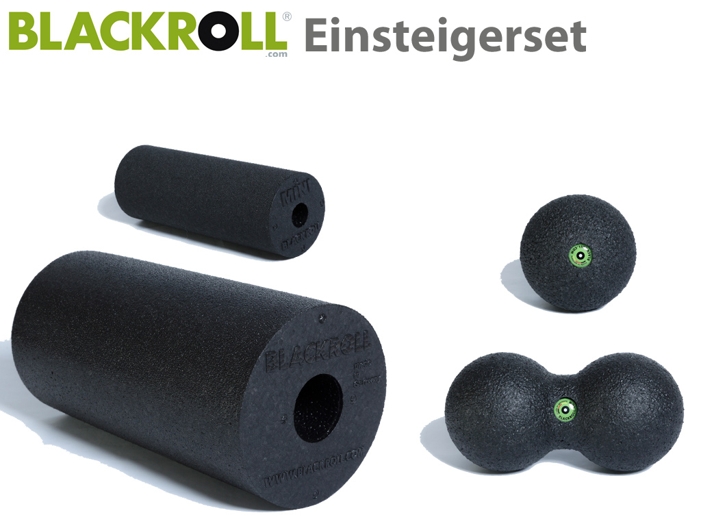 BLACKROLL Einsteiger Set (Standard, mini, Ball 8cm, DuoBall 8cm)