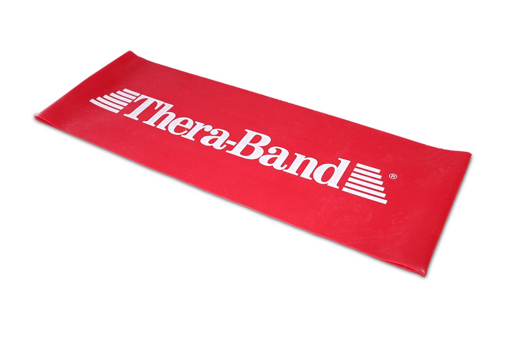 Thera-Band Professional Resistance Band Loop, rot/mittel, 7,6 x 20,5 cm